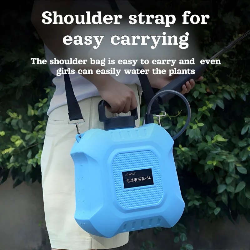 Gardening Tools Watering Can - 人気商品：5L USB充電式電動じょうろ。持ち運び可能で、庭や芝生の水やり、消毒スプレー、園芸用具として最適。