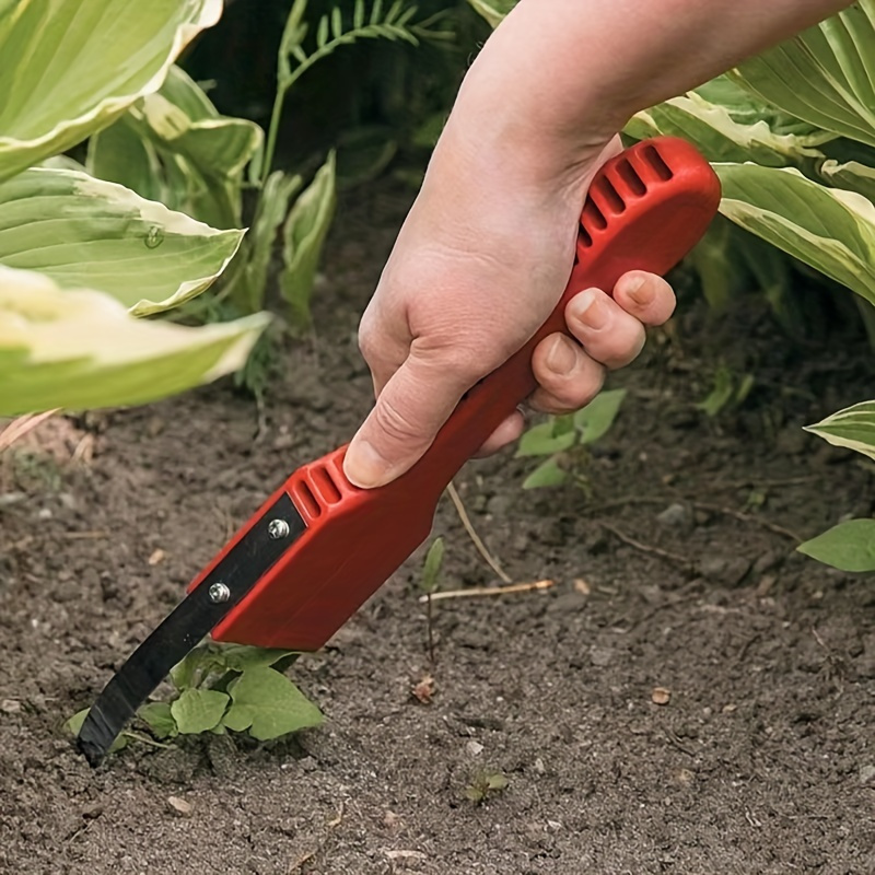 Gardening Tools For Weeds - 家庭用除草道具】ハンドループ除草機 | プラスチックハンドル付き雑草除去ツール、芝生や庭に最適、ガーデニングが簡単になります