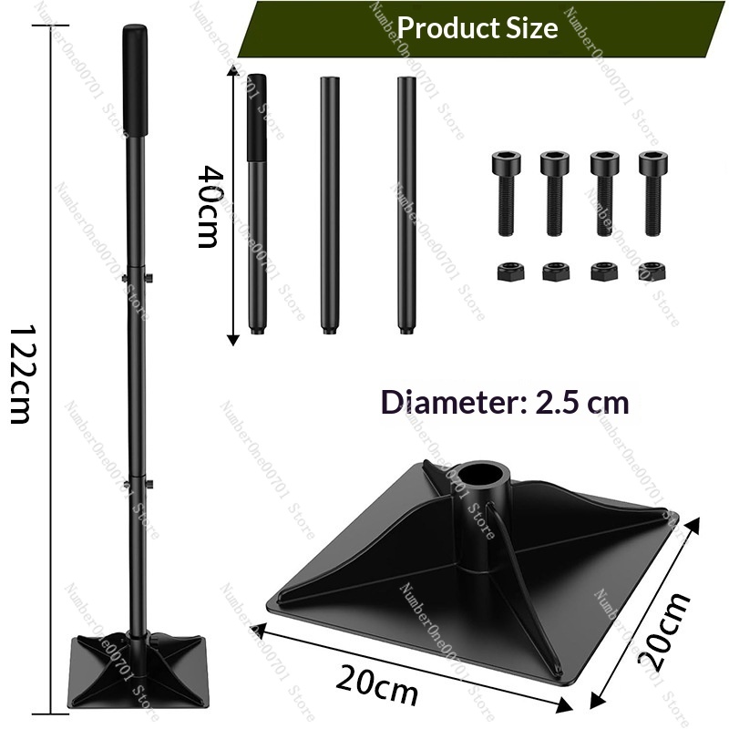 Gardening Tools And Uses - 取り外し可能なスチール製ガーデンタンパー、地面圧縮機、平面土壌圧縮ツール、使いやすい土壌タンピングデバイス