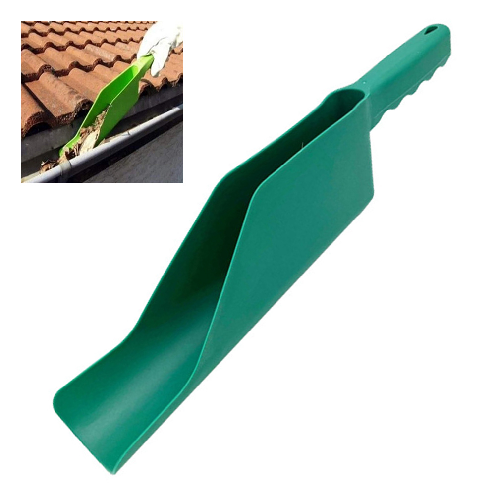 Gardening Tools And Uses - ガターゲッタースクープ クリーニングルーフツール フレックスフィット 汚れ除去剤 多用途軒先ガーデンリーフシャベル用品 1個