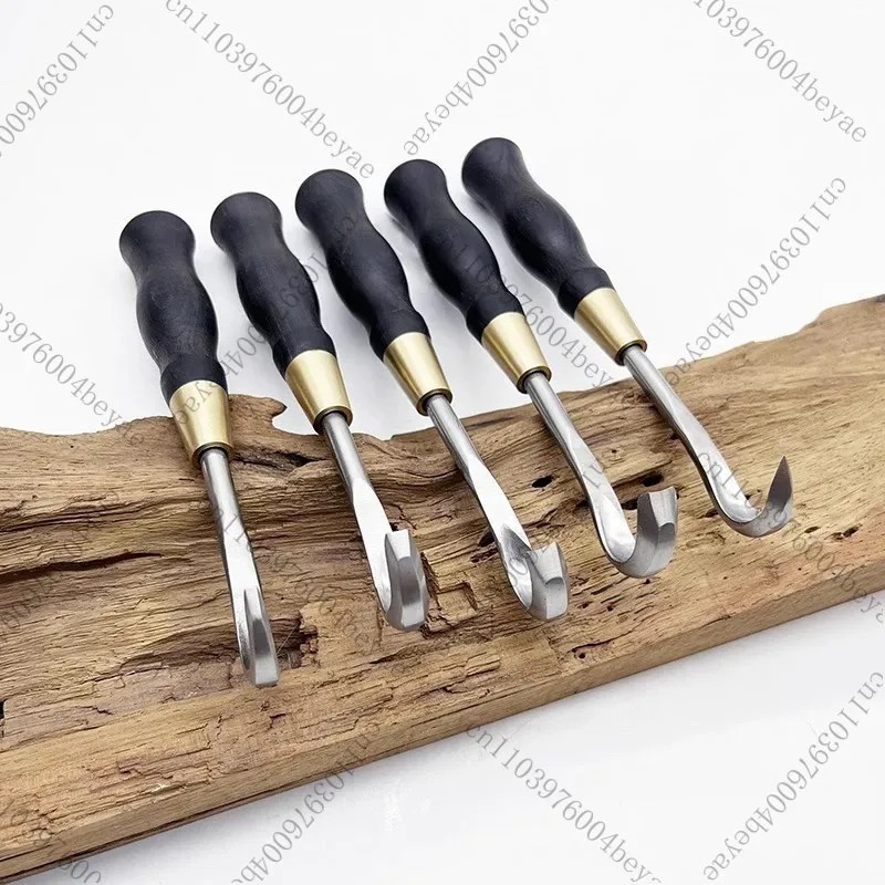Gardening Tools Knife - 盆栽用ブラシ付きナイフセット、乾燥遺物製作、彫刻モデリングフックナイフ、盆栽ツールを作るための描画