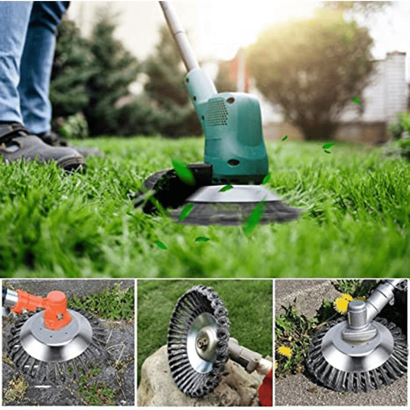 鋼線除草ガーデン雑草ホイールツール錆除去ツイストワイヤー鋼線 - Gardening Tools For Weeds のレビューと価格