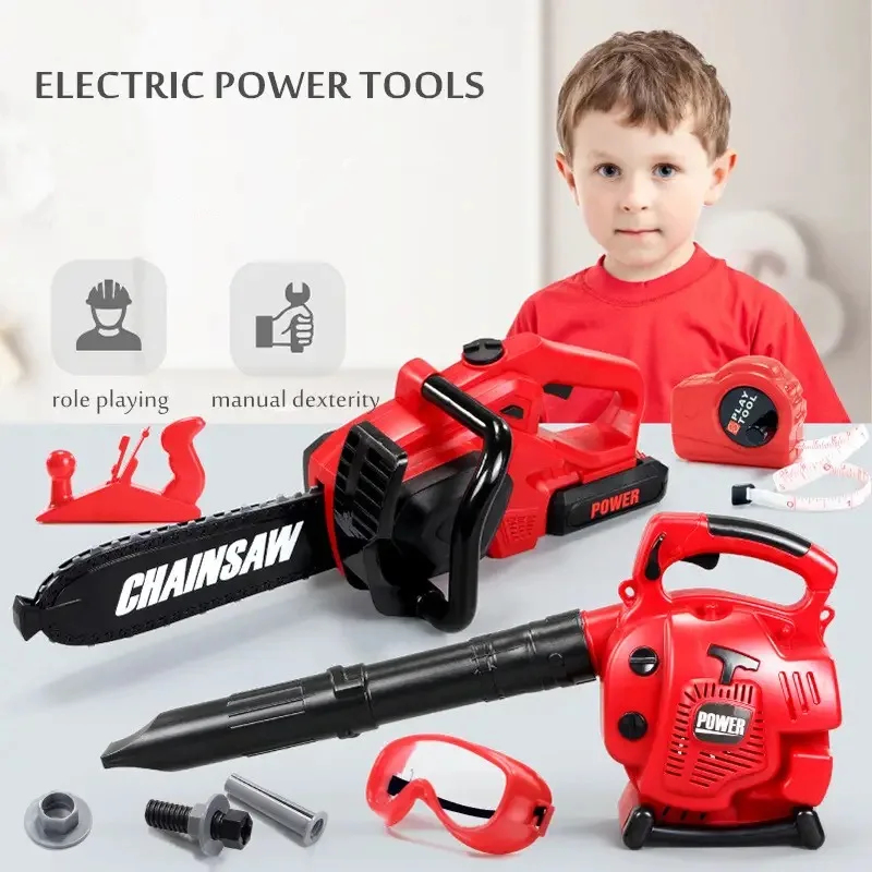 大型子供用電子玩具チェーンソー キッズプレイツール ごっこ遊 - Gardening Tools For 6 Year Old のレビューと価格