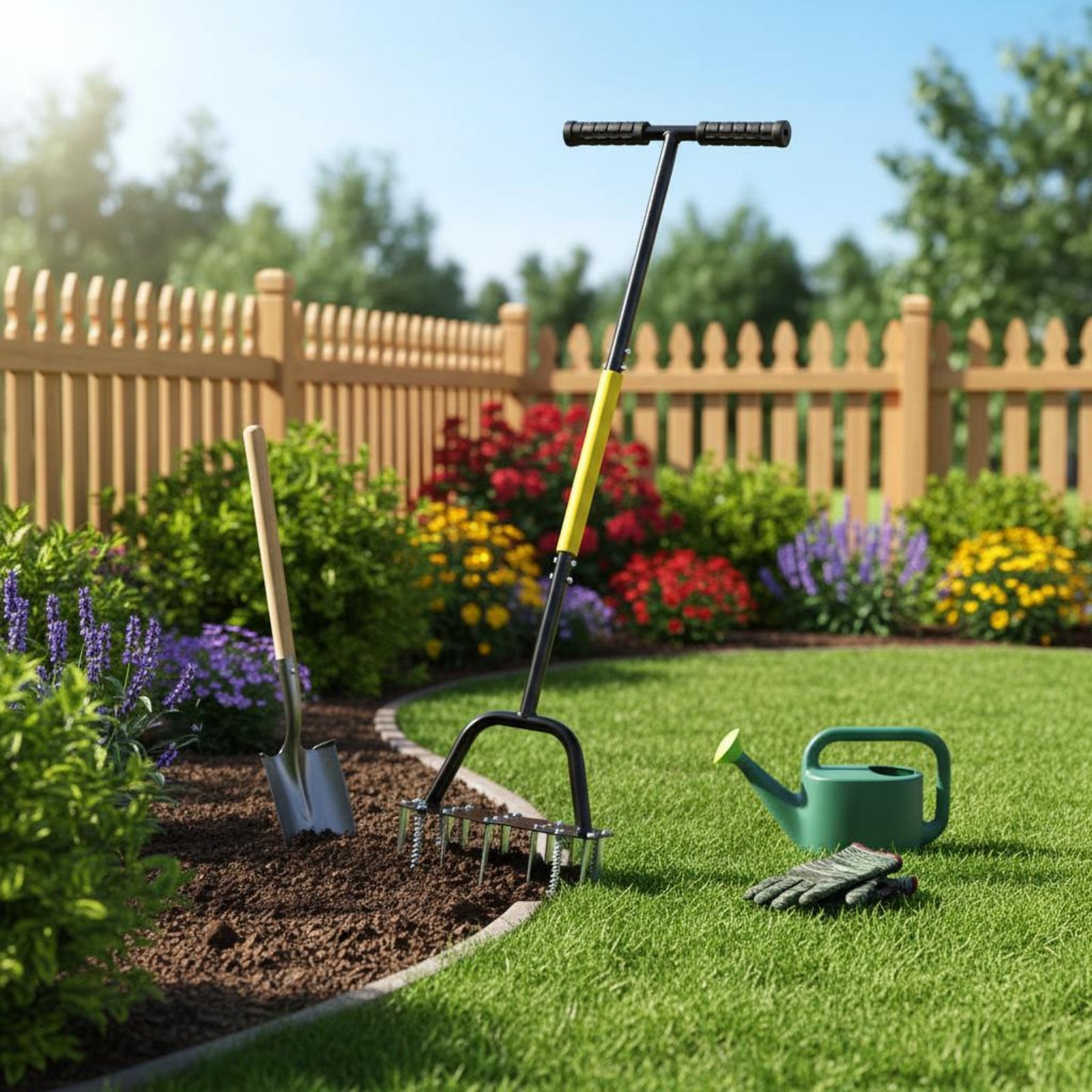 ハーフムーンエッジャー 取り外し可能なデザイン 手動芝生エッ - Gardening Tools And Uses のレビューと価格
