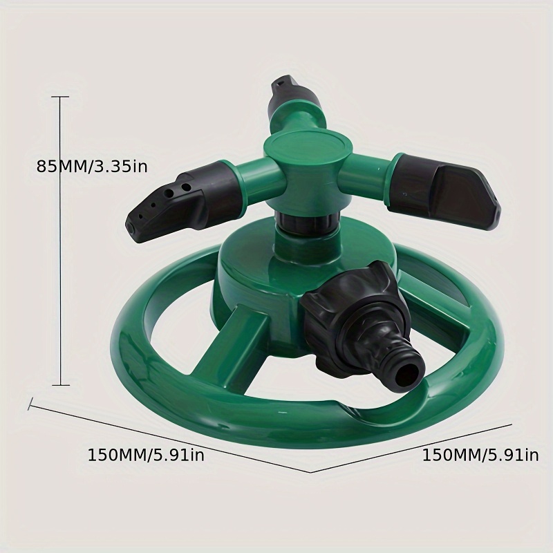 360 °   超広範囲自動回転ノズル、芝生や庭の灌漑に適し - Gardening Tools And Equipment のレビューと価格