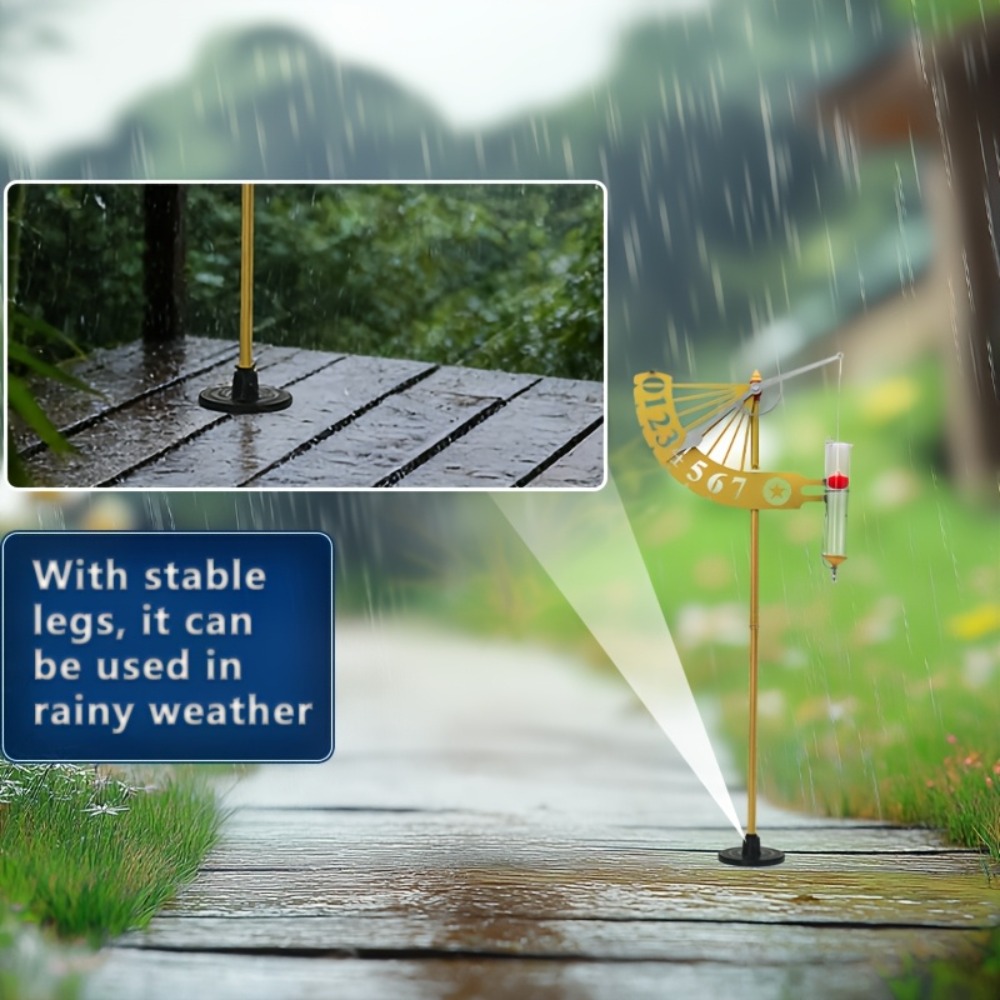 ユニークな風車型雨量計ブラケット、フローティング雨量測定ツー - Gardening Tools Unique のレビューと価格