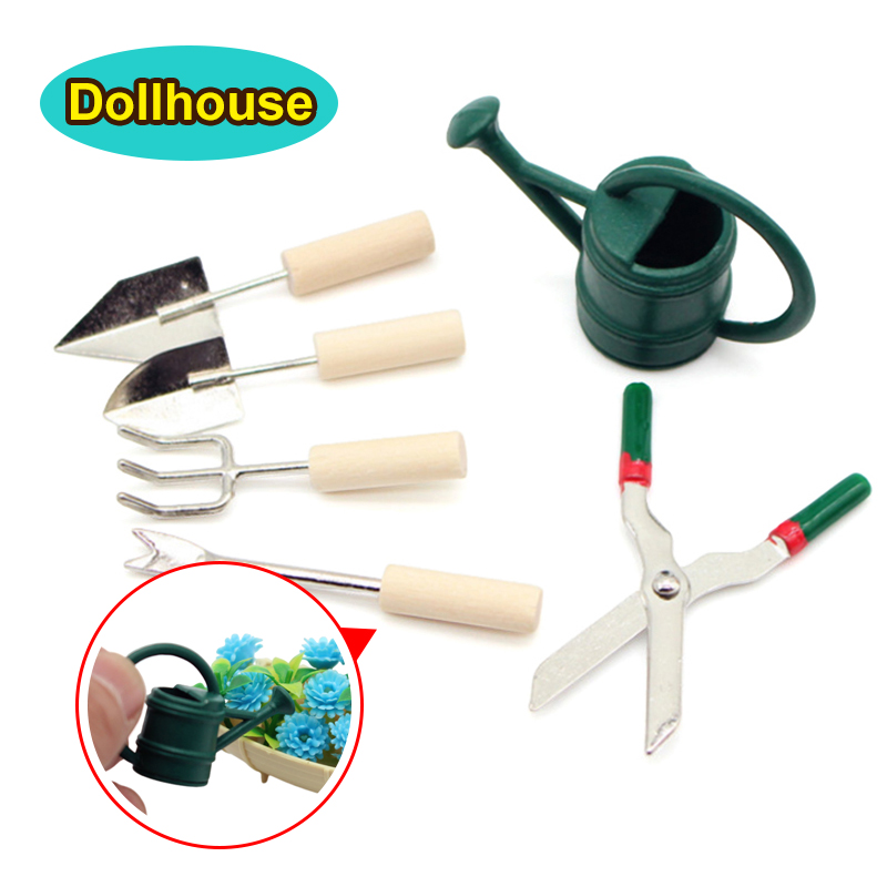 1/12 ドールハウスシミュレーションじょうろスパデはさみセ - Gardening Tools And Equipment のレビューと価格