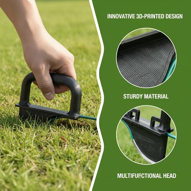 リサイクル可能な境界ワイヤー敷設ツールペグステーク、紫外線防 - Gardening Tools And Uses のレビューと価格