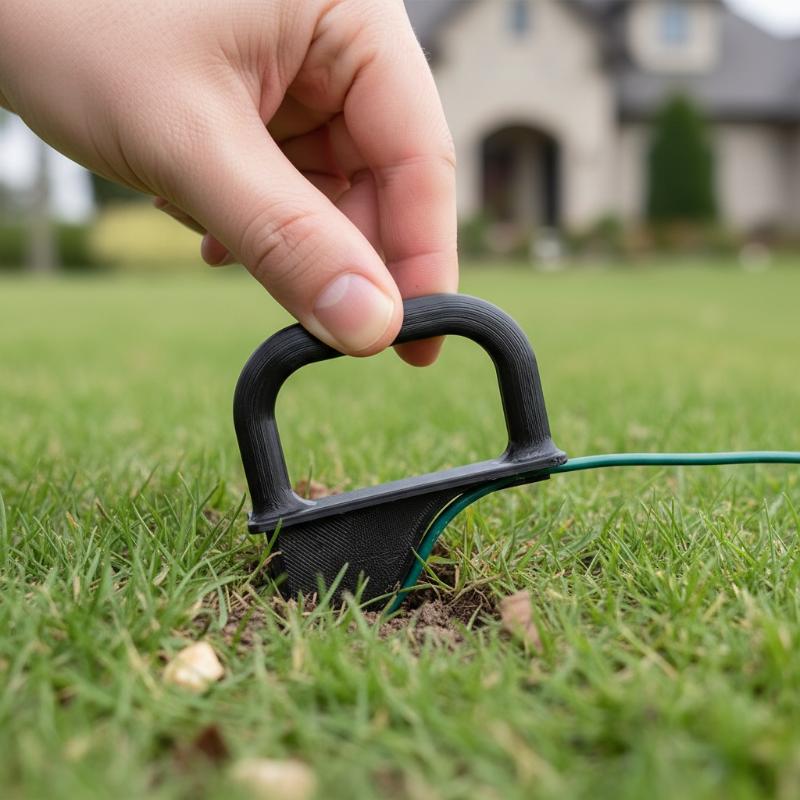 リサイクル可能な境界ワイヤー敷設ツールペグステーク、紫外線防 - Gardening Tools And Uses のレビューと価格