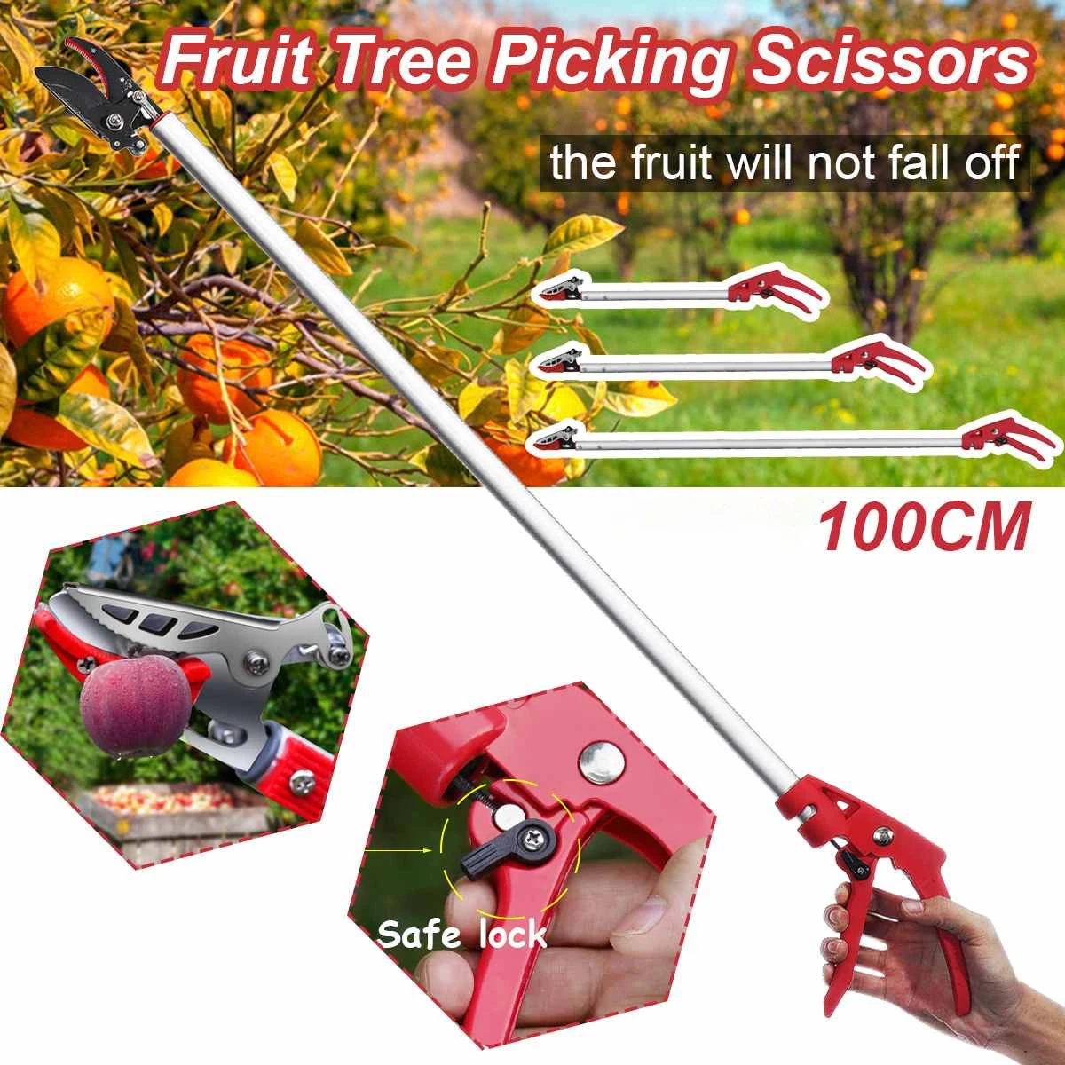ロンググリップガーデンツリー剪定ばさみ、枝の剪定ツール、フル - Gardening Tools Knife のレビューと価格