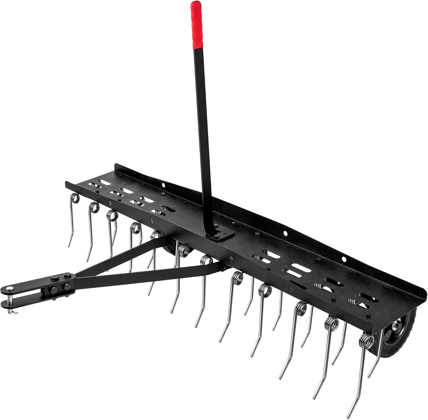 牽引式芝生脱草機レーキアタッチメント、頑丈なスプリングスチー - Gardening Tools And Equipment のレビューと価格
