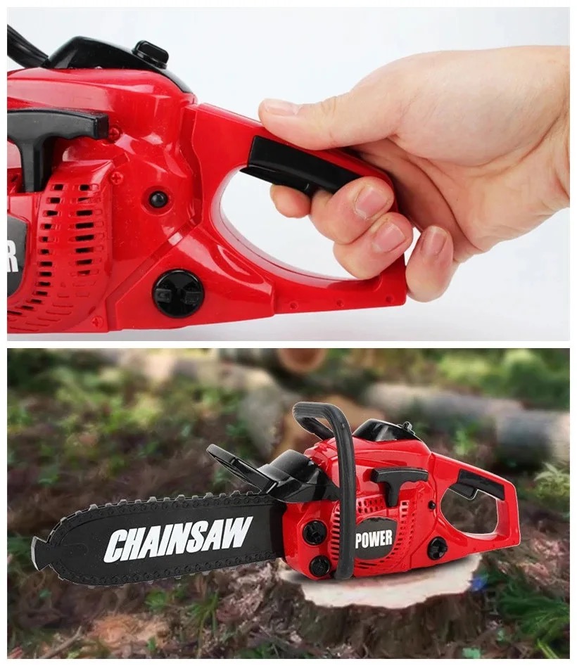 大型子供電子チェーンソー子供プレイツールごっこ遊びツールキッ - Gardening Tools For 6 Year Old のレビューと価格