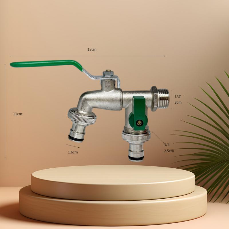 1個入り 1/2インチ 3/4インチ ガーデンツール用 水栓 - Gardening Tools And Uses のレビューと価格