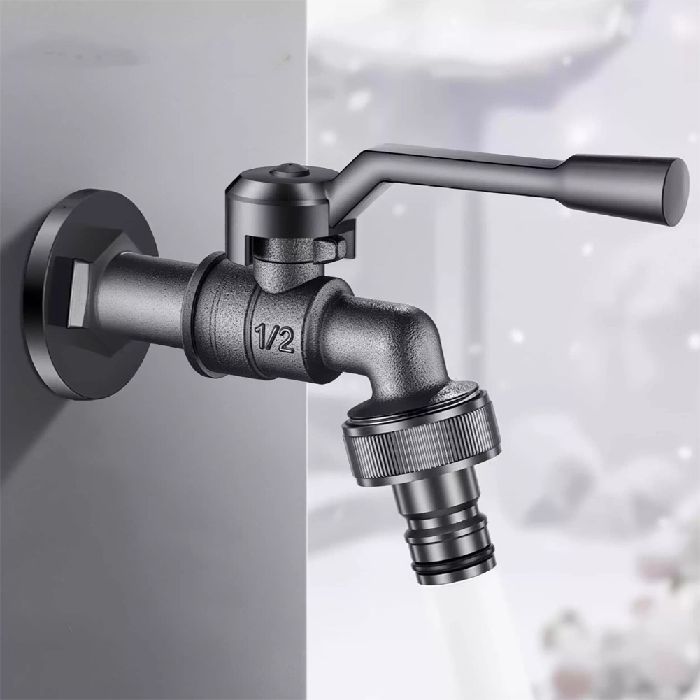 1 個屋外耐凍性亜鉛合金デュアルアウトレットガーデン水栓洗浄 - Gardening Tools And Equipment のレビューと価格